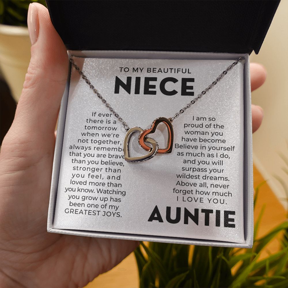 Niece Gift From Aunt | Greatest Joy Necklace 0629T9