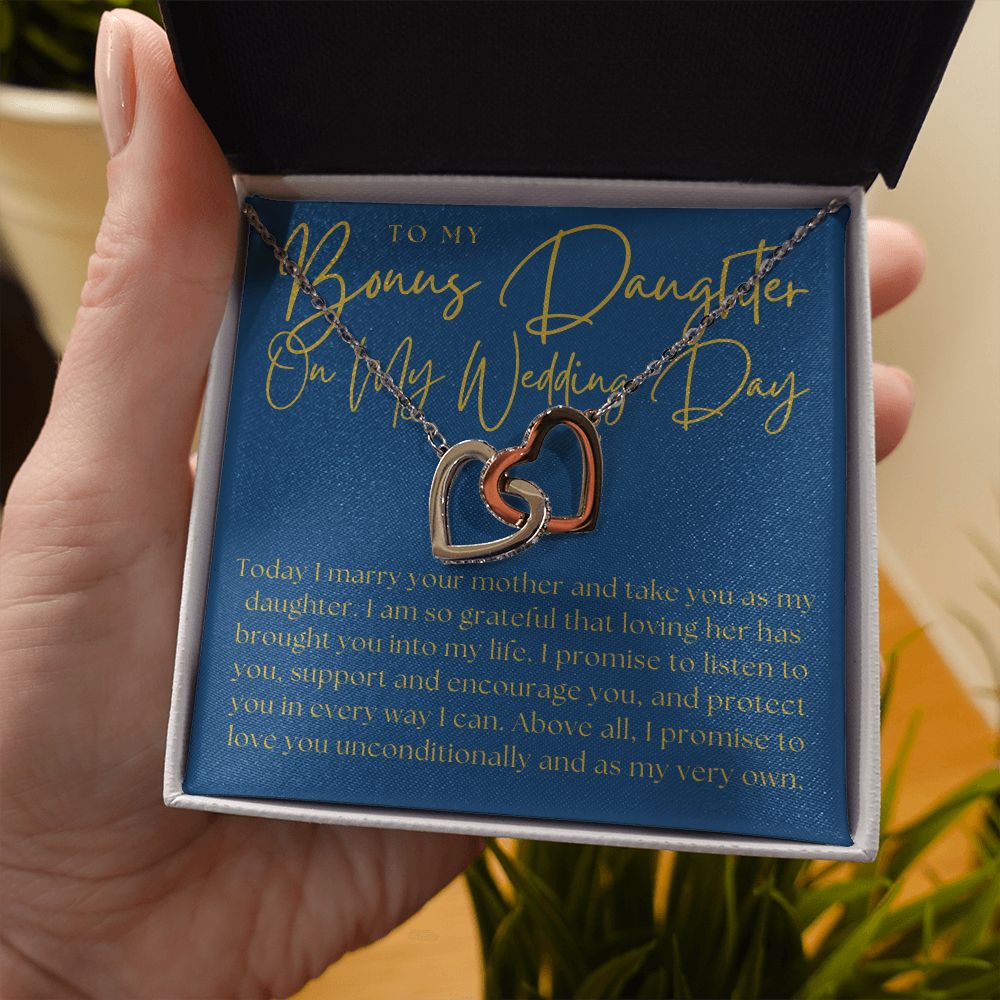 Stepdaughter Wedding Gift | Promise Necklace 0633T6