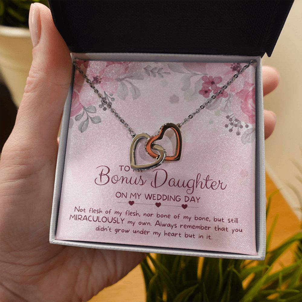 Stepdaughter Wedding Gift | In My Heart Necklace 0637T8