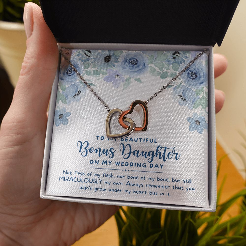Stepdaughter Wedding Gift | In My Heart Necklace 0637T4