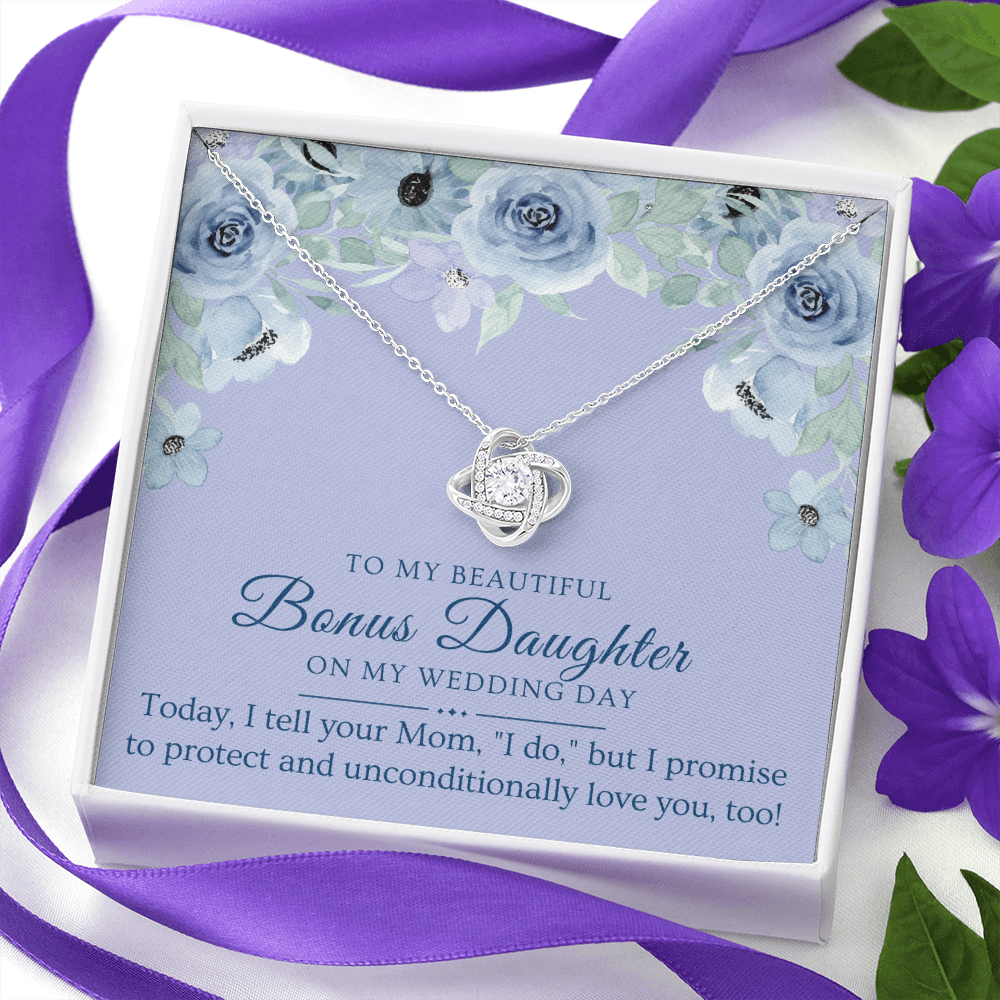 Stepdaughter Wedding Gift | Promise Necklace 0556T3