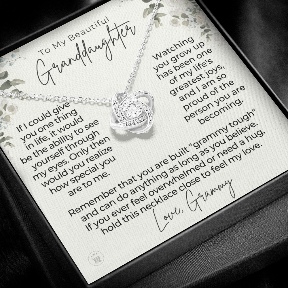 Granddaughter Gift | My Love Necklace 0549T9