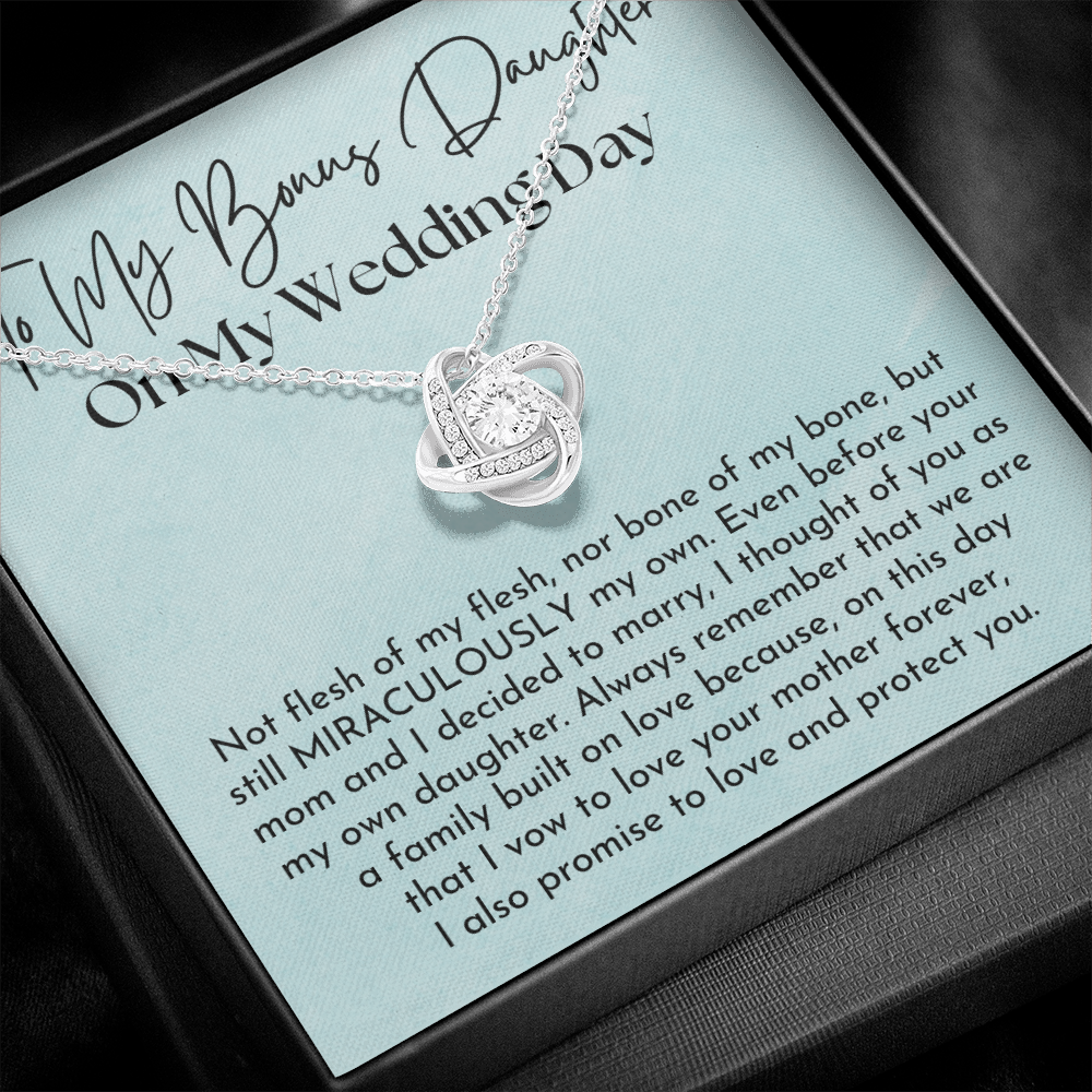 Stepdaughter Wedding Gift | On This Day Necklace 0555T6
