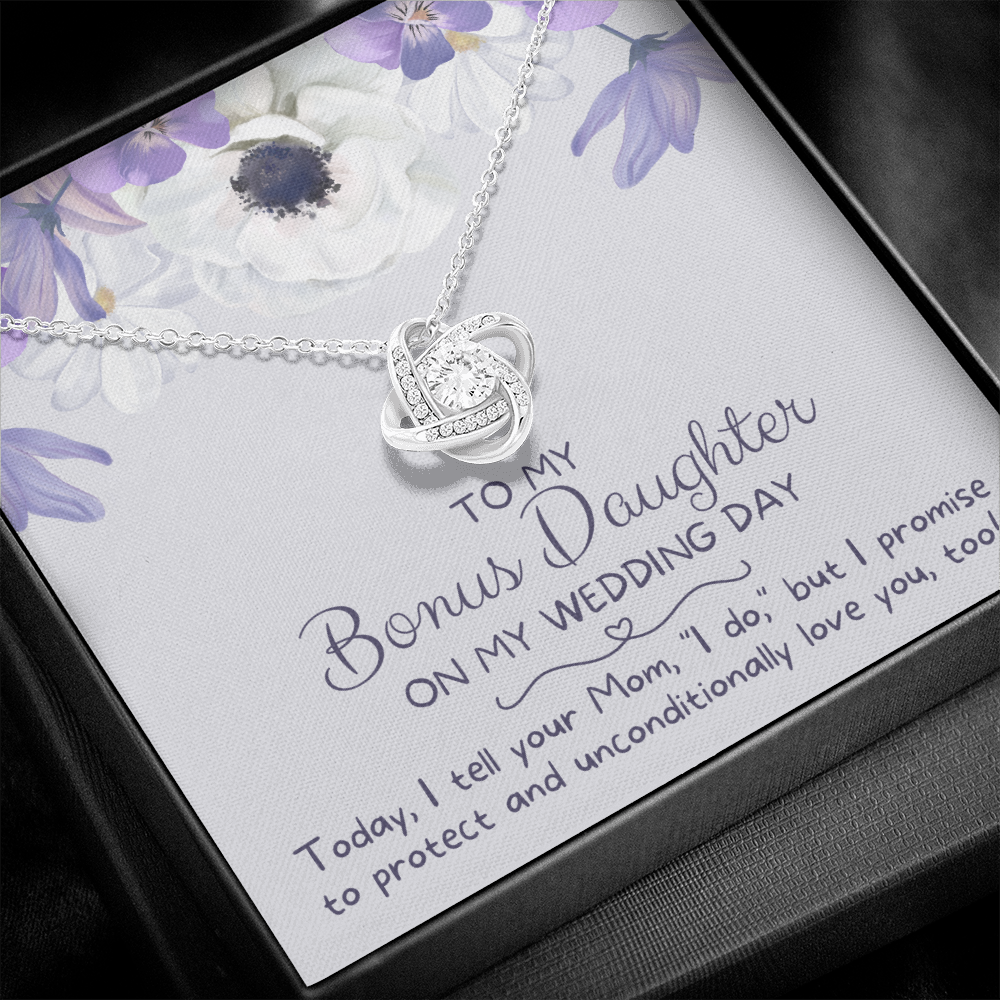 Stepdaughter Wedding Gift | Promise Necklace 0556T6