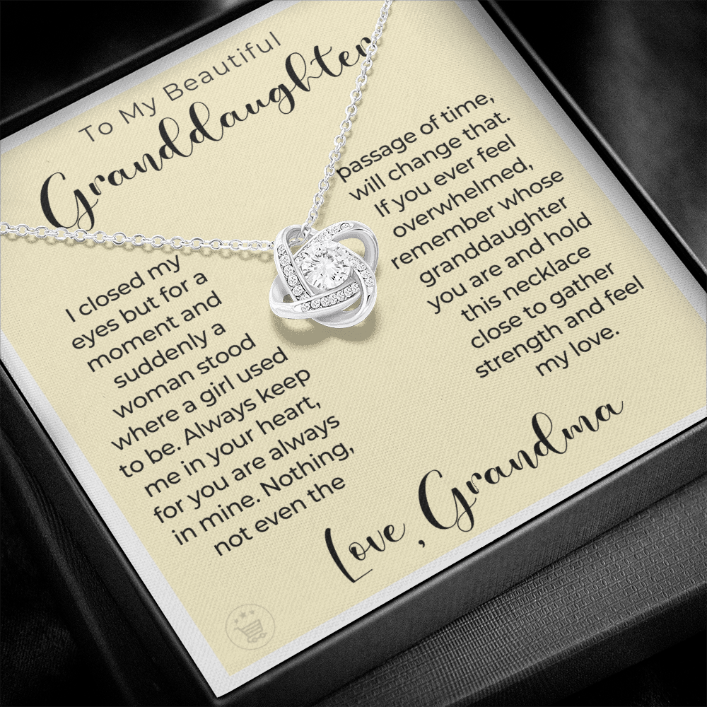 Granddaughter Gift | In My Heart Necklace 0544T5