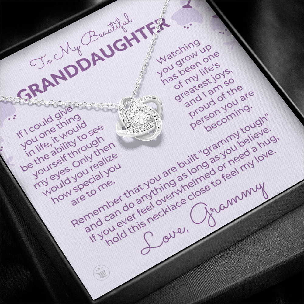 Granddaughter Gift | My Love Necklace 0549T7