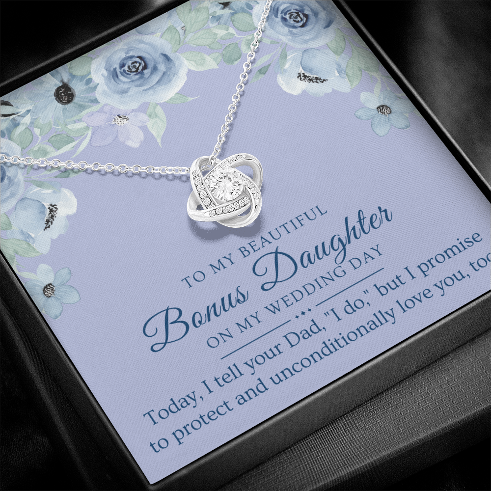 Stepdaughter Wedding Gift | Promise Necklace 0557T3
