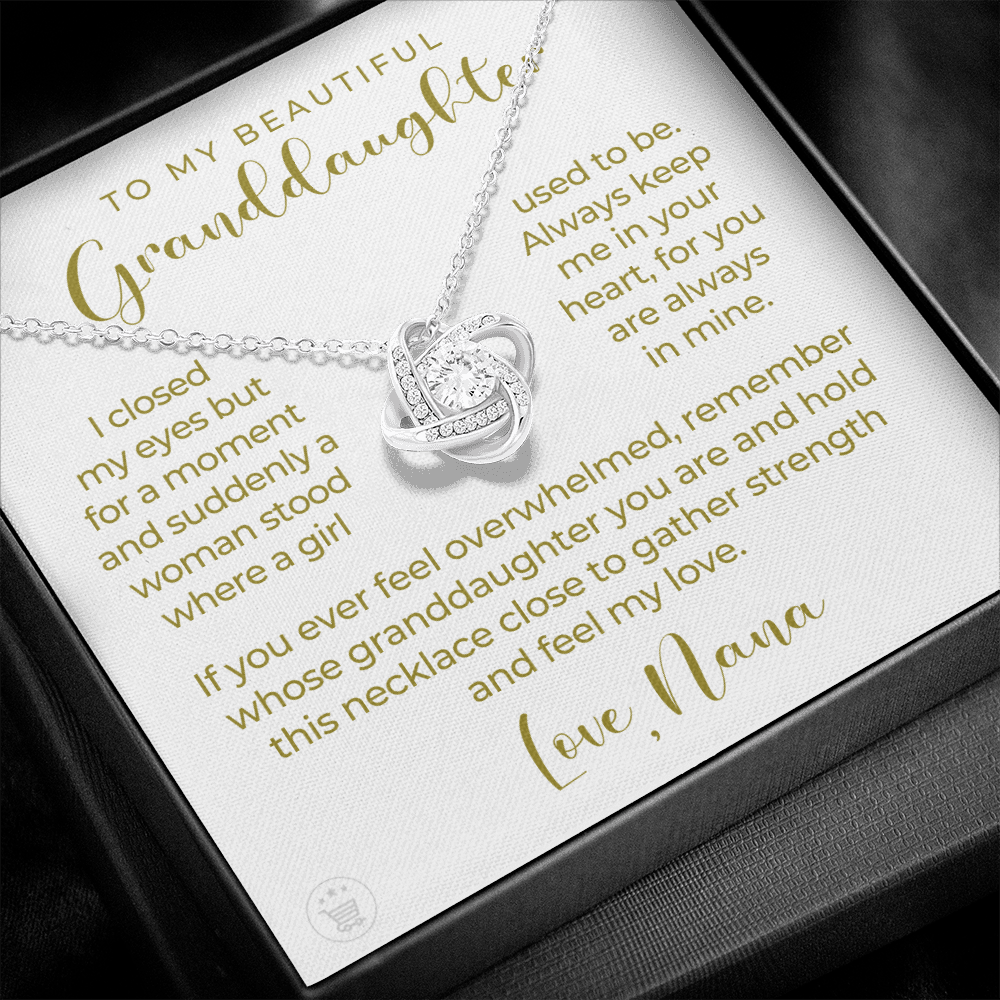 Granddaughter Gift | In My Heart Necklace 0545T1