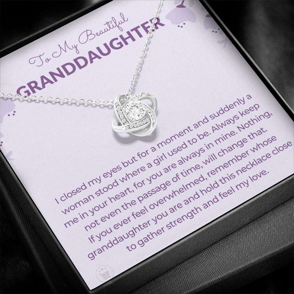 Granddaughter Gift | In My Heart Necklace 0544T7