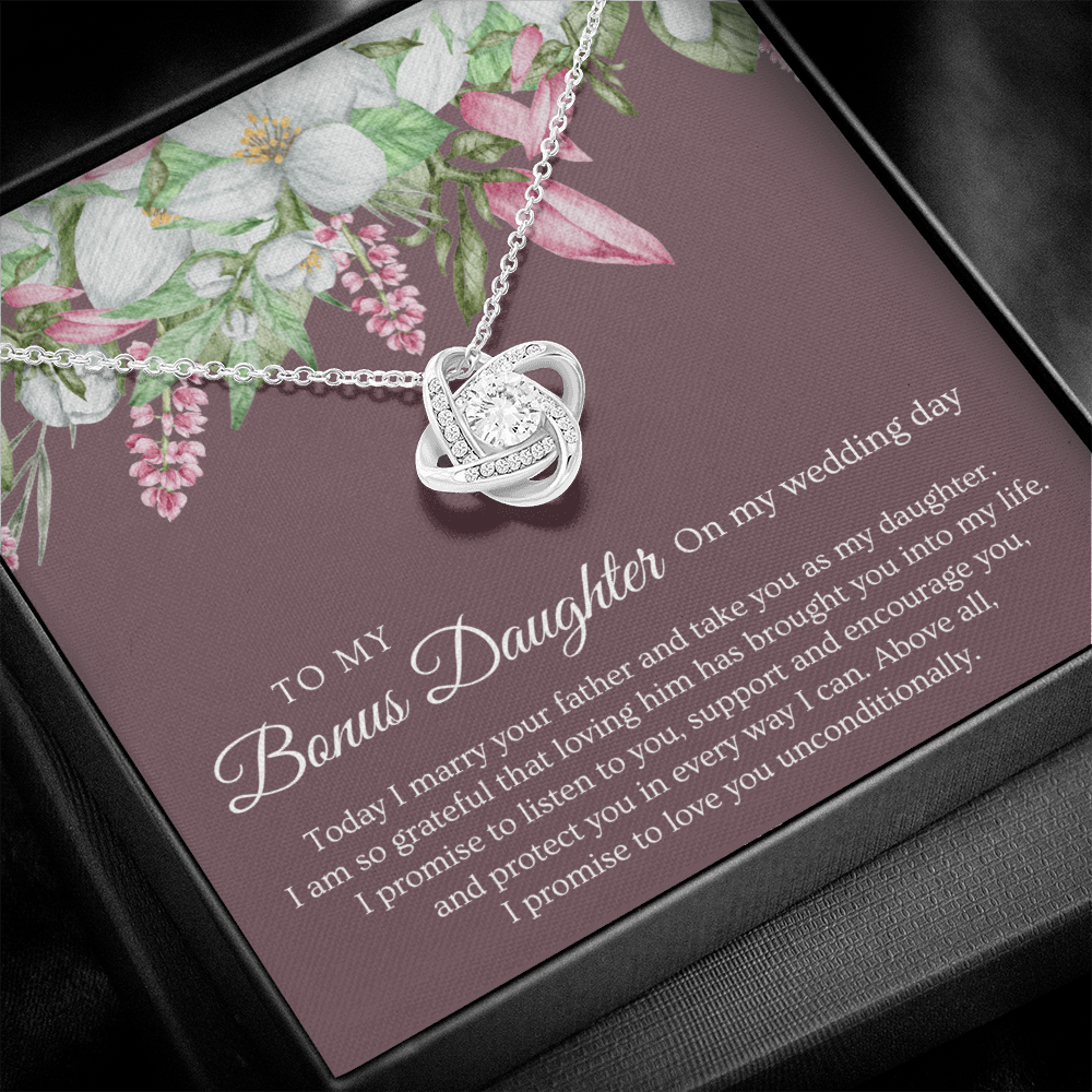 Stepdaughter Wedding Gift | Promise Necklace 0551T3