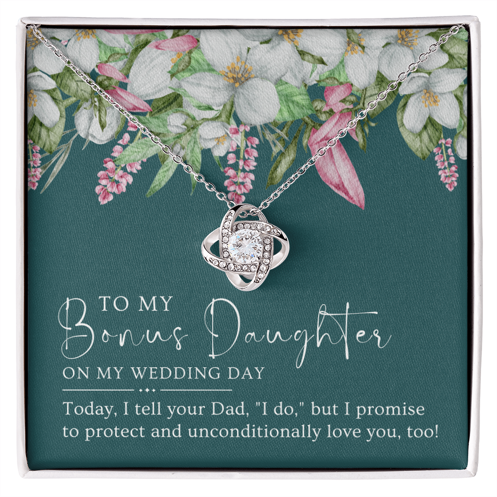 Stepdaughter Wedding Gift | Promise Necklace 0557T9