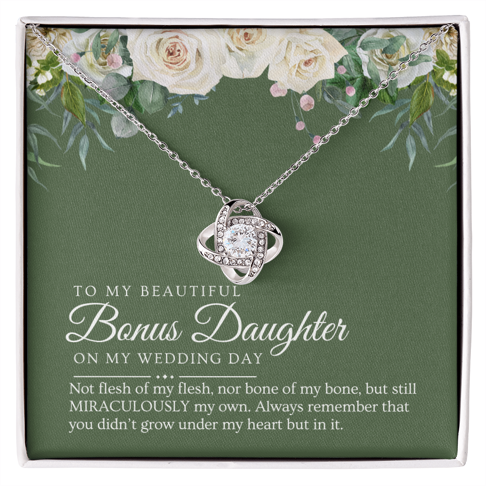 Stepdaughter Wedding Gift | In My Heart Necklace 0554T5