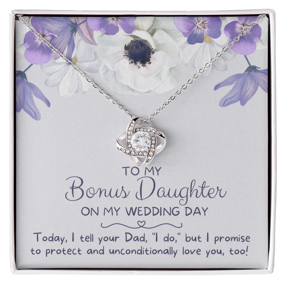 Stepdaughter Wedding Gift | Promise Necklace 0557T6