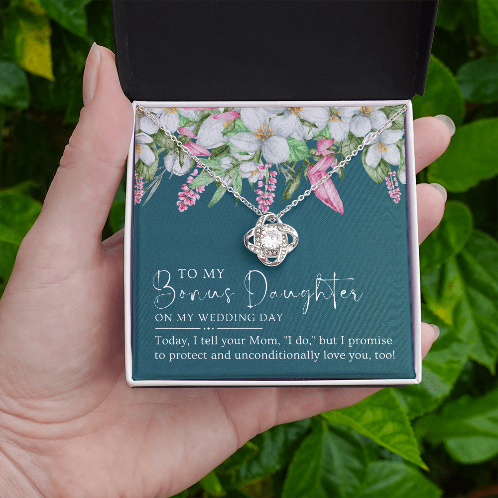 Stepdaughter Wedding Gift | Promise Necklace 0556T9