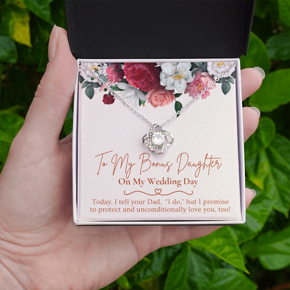 Stepdaughter Wedding Gift | Promise Necklace 0557T7