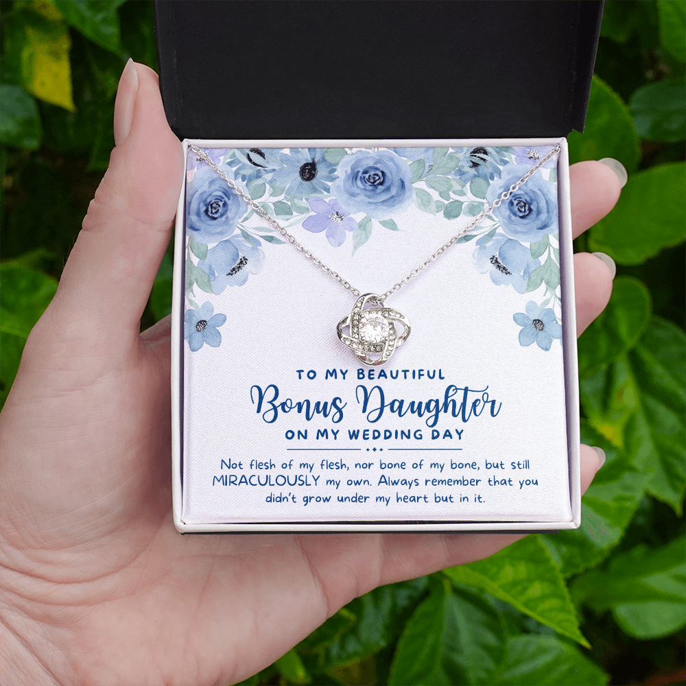 Stepdaughter Wedding Gift | In My Heart Necklace 0554T4