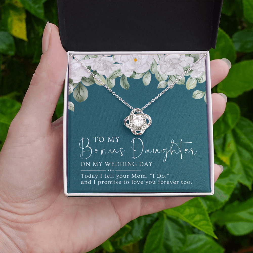 Stepdaughter Wedding Gift | Forever Necklace 0552T9
