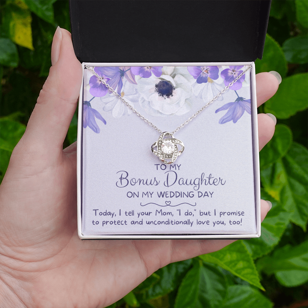 Stepdaughter Wedding Gift | Promise Necklace 0556T6