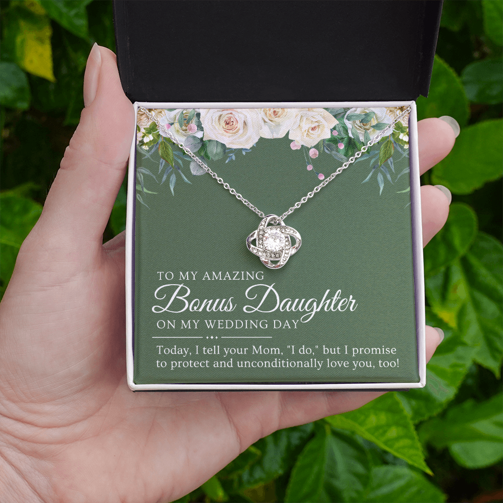 Stepdaughter Wedding Gift | Promise Necklace 0556T5