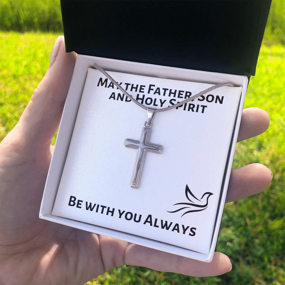 Christian Gift For Her | Cross Necklace 0825T1SSCN