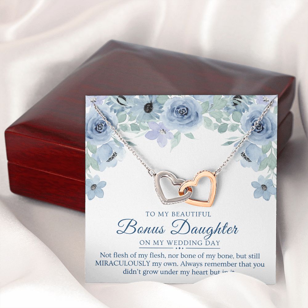 Stepdaughter Wedding Gift | In My Heart Necklace 0637T2