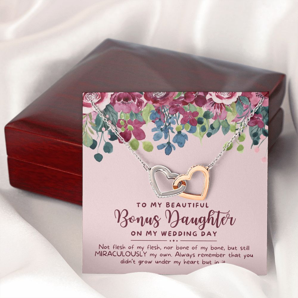 Stepdaughter Wedding Gift | In My Heart Necklace 0637T1