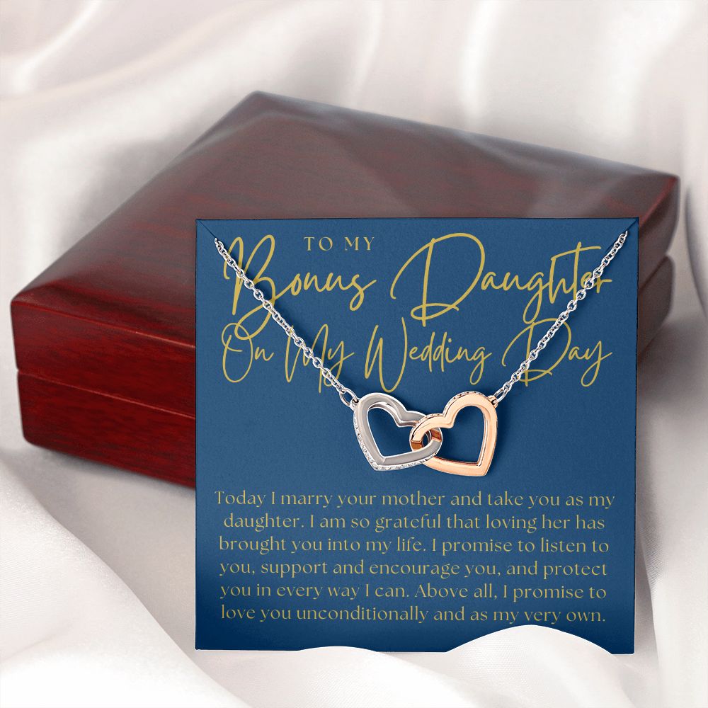 Stepdaughter Wedding Gift | Promise Necklace 0633T6