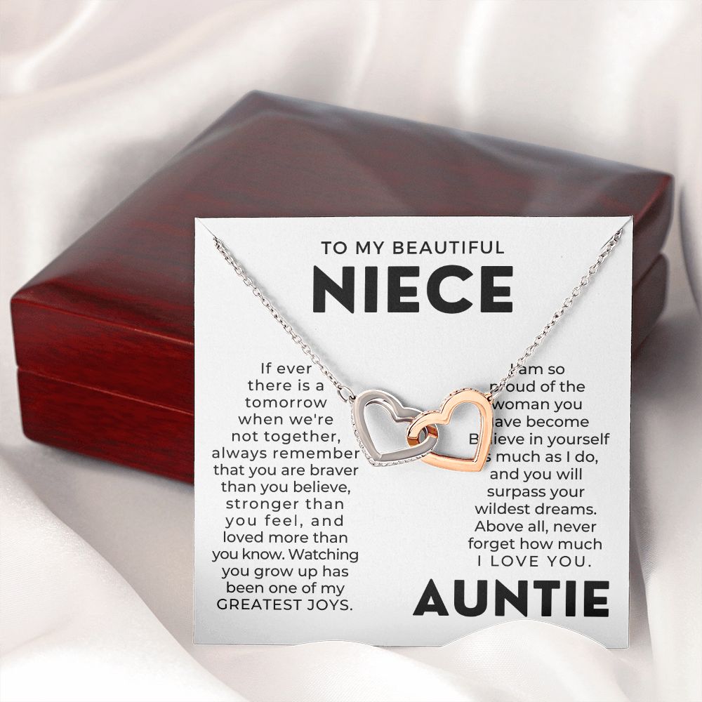 Niece Gift From Aunt | Greatest Joy Necklace 0629T9