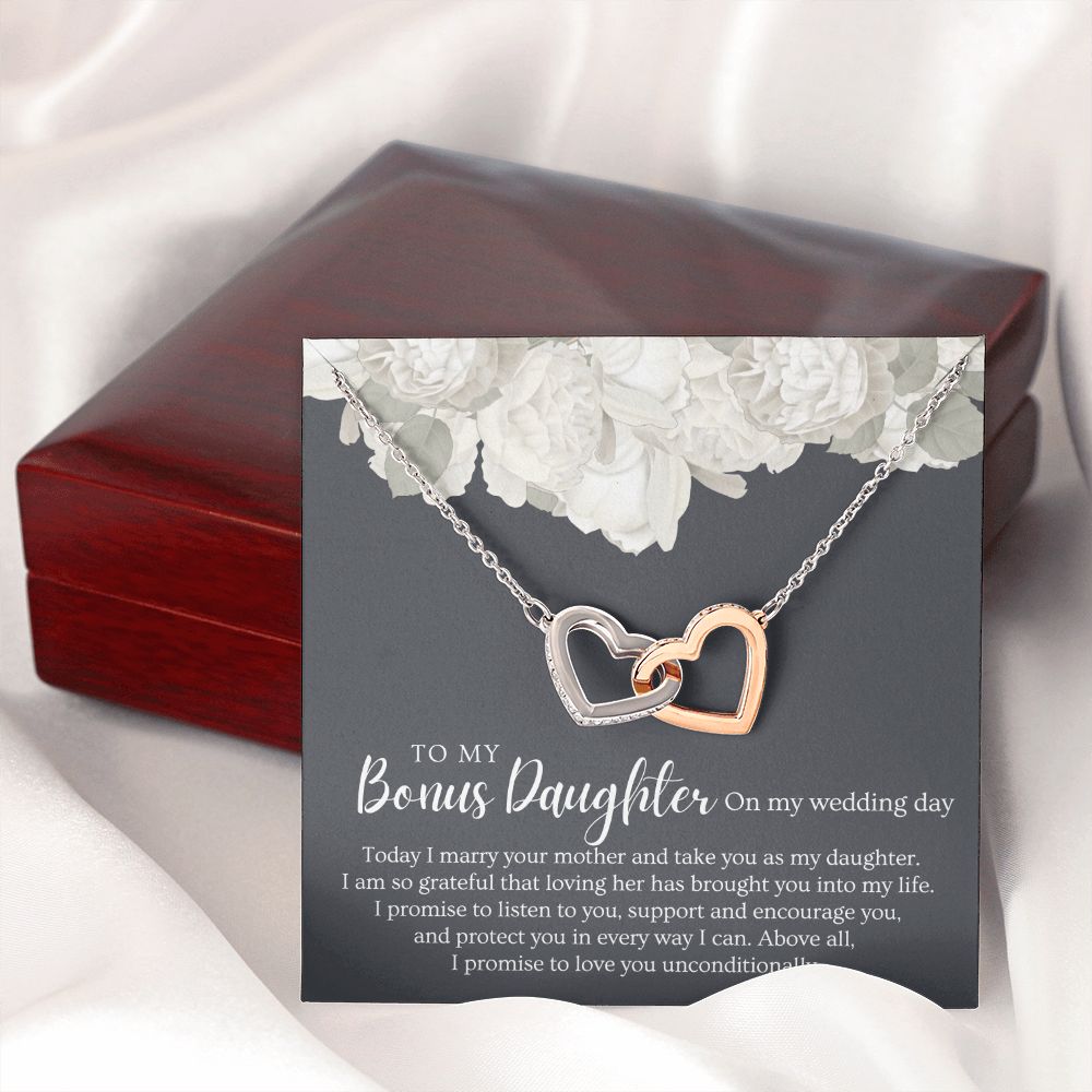 Stepdaughter Wedding Gift | Promise Necklace 0633T1