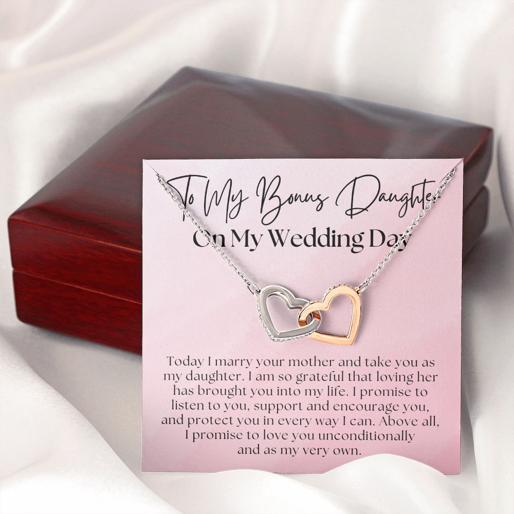 Stepdaughter Wedding Gift | Promise Necklace 0633T9