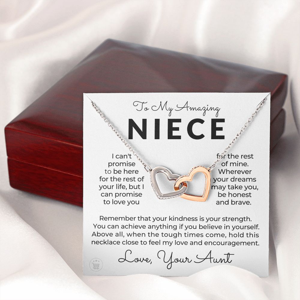 Niece Gift From Aunt | My Promise Necklace 0630T2