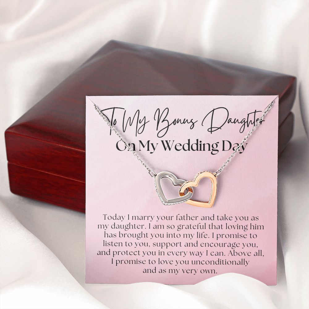 Stepdaughter Wedding Gift | Promise Necklace 0634T9