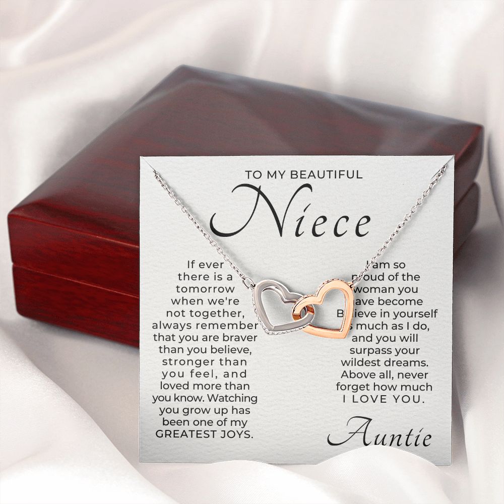 Niece Gift From Aunt | Greatest Joy Necklace 0629T5