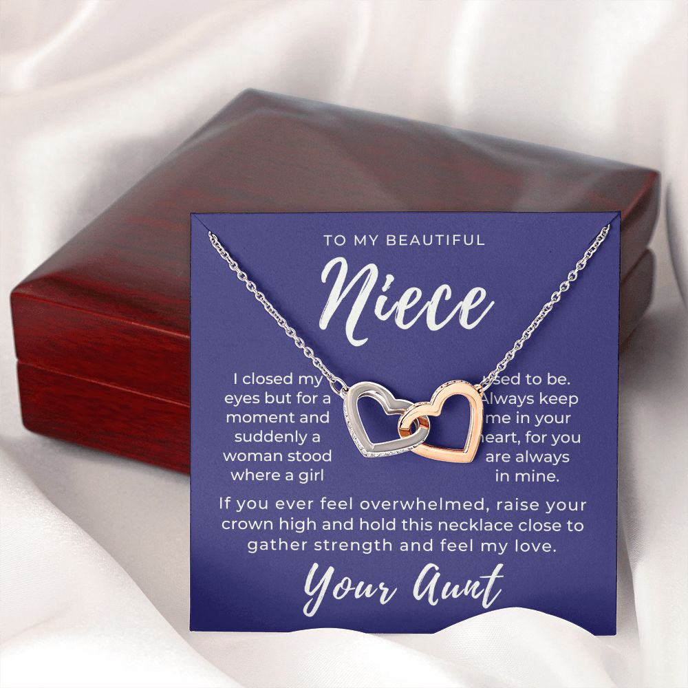 Niece Gift From Aunt | In My Heart Necklace 0632T10