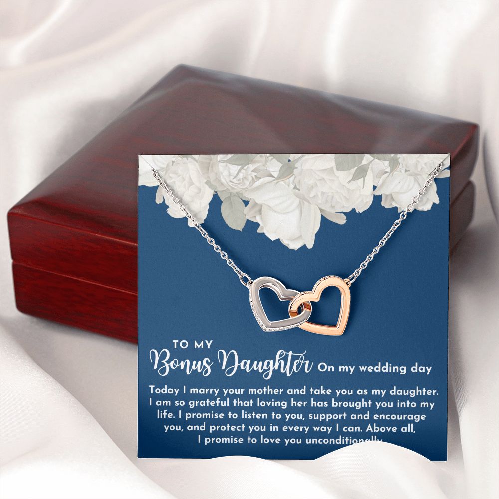 Stepdaughter Wedding Gift | Promise Necklace 0633T4