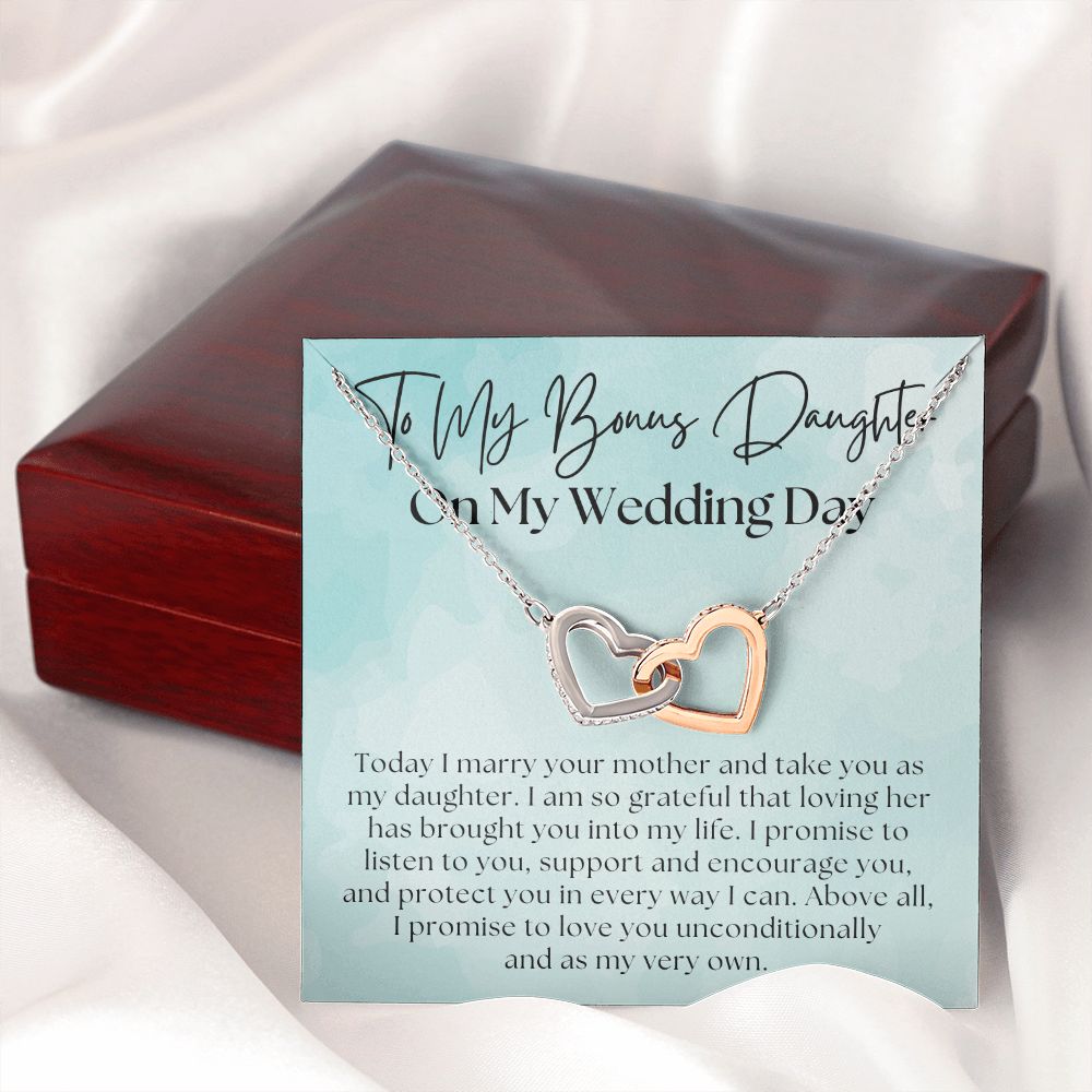 Stepdaughter Wedding Gift | Promise Necklace 0633T11