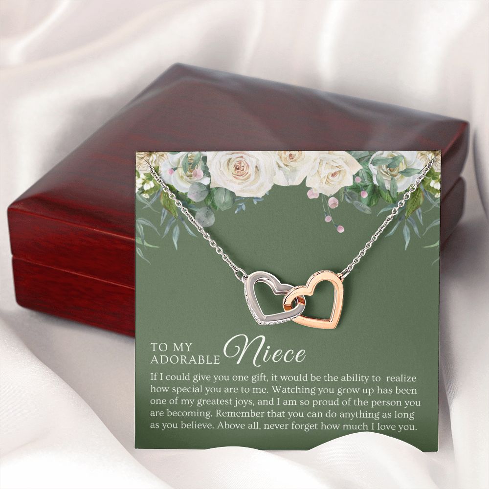 Niece Gift From Aunt | My Love Necklace 0628T11