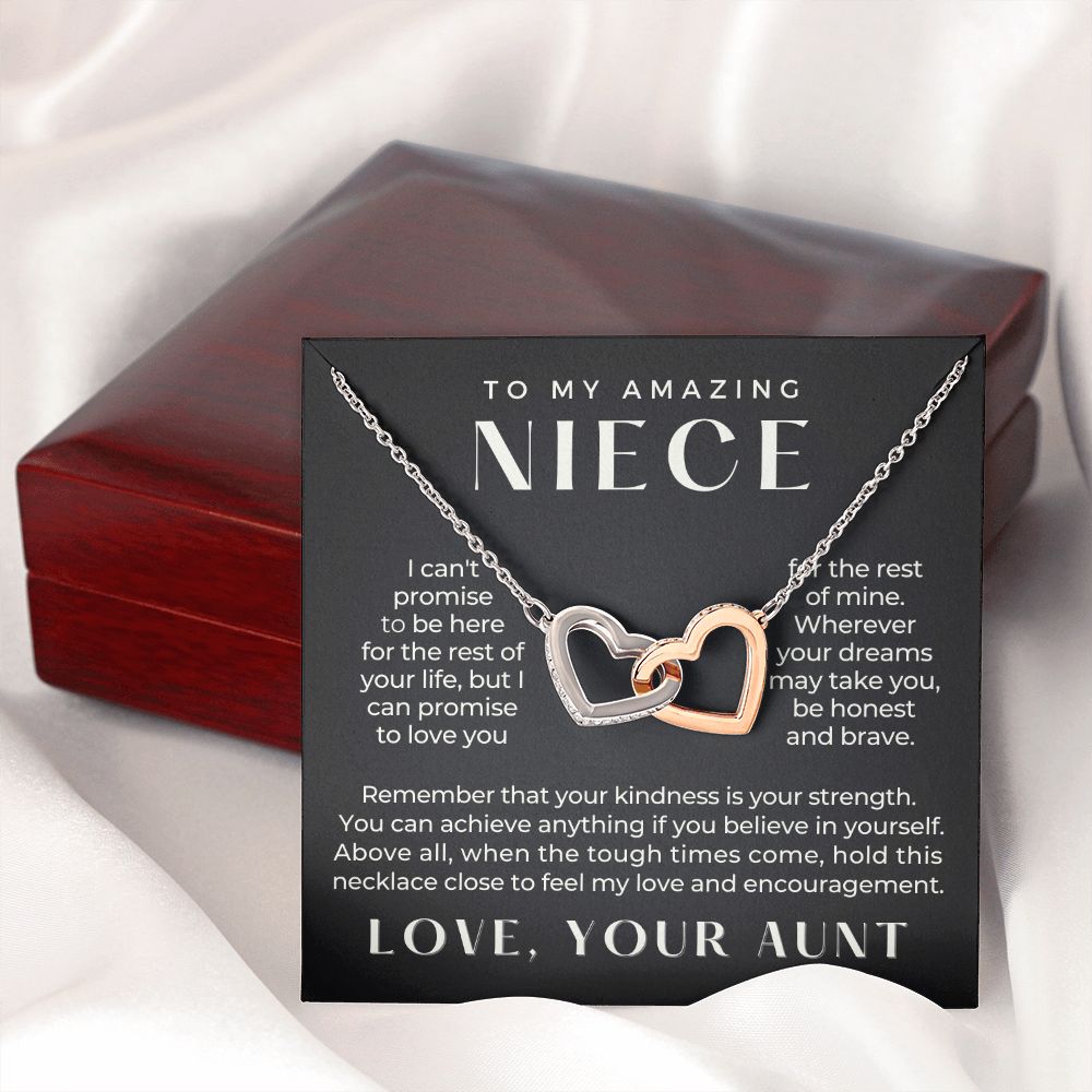 Niece Gift From Aunt | My Promise Necklace 0630T8