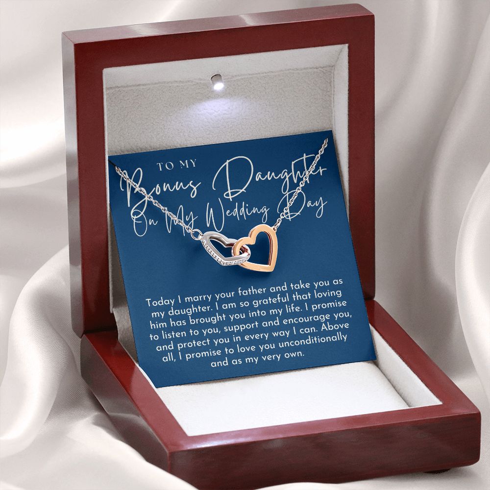 Stepdaughter Wedding Gift | Promise Necklace 0634T5