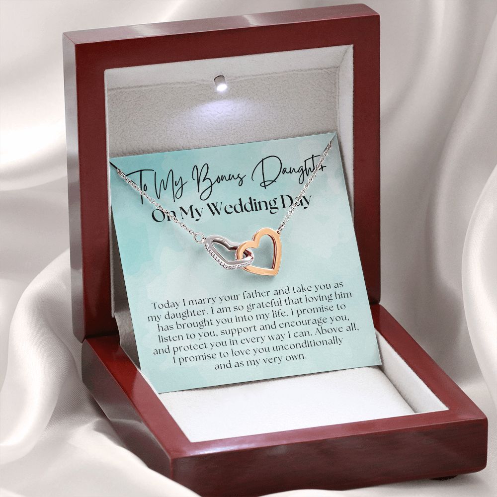 Stepdaughter Wedding Gift | Promise Necklace 0634T11