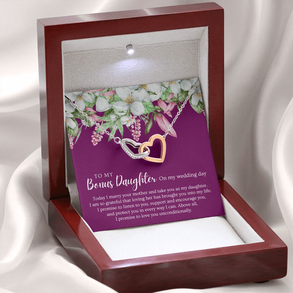 Stepdaughter Wedding Gift | Promise Necklace 0633T2