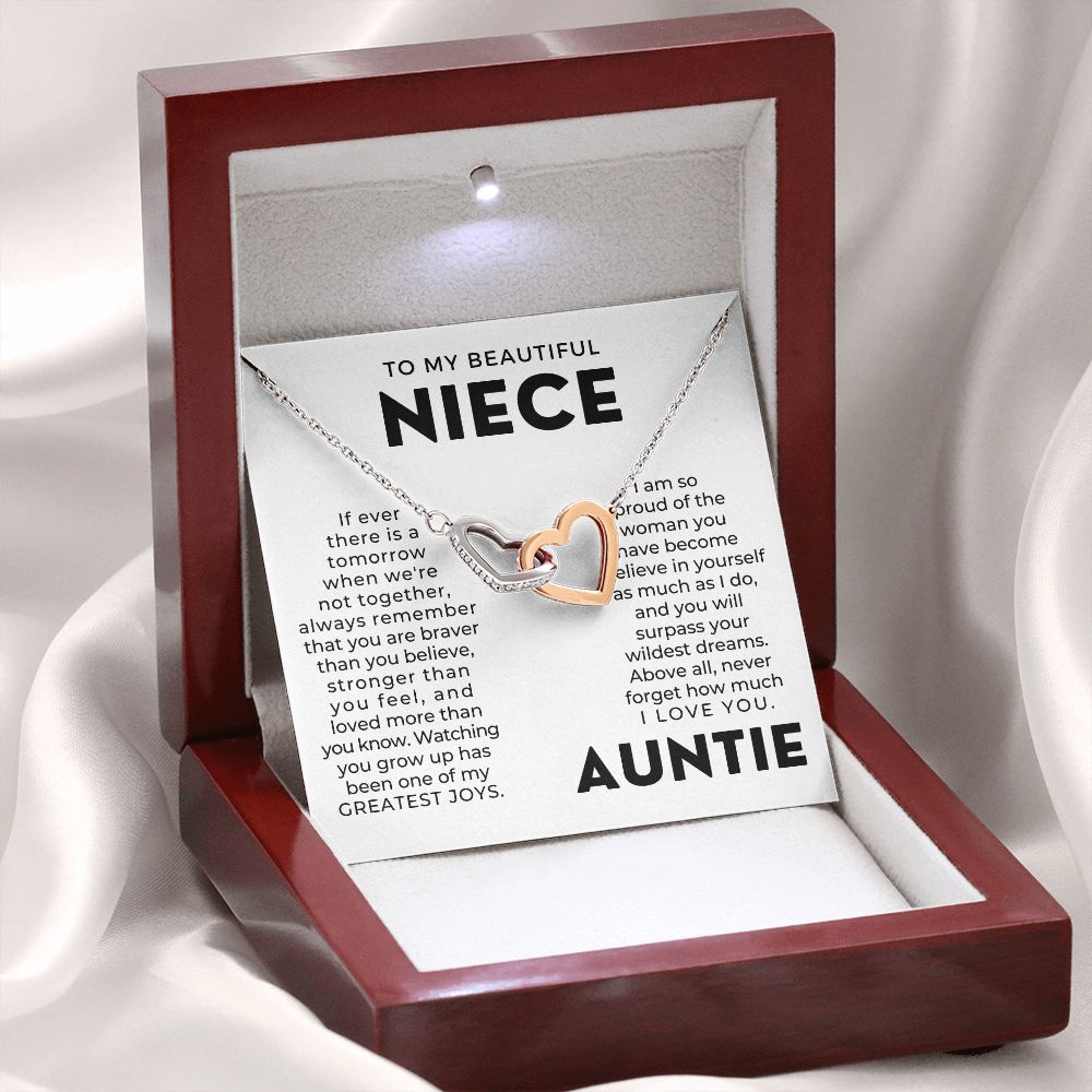 Niece Gift From Aunt | Greatest Joy Necklace 0629T9
