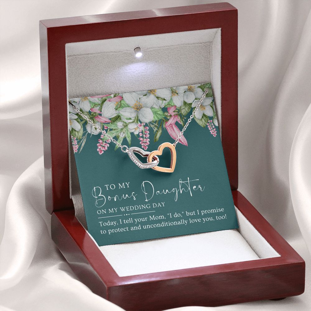 Stepdaughter Wedding Gift | Promise Necklace 0639T9