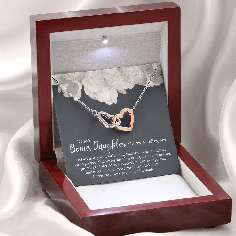 Stepdaughter Wedding Gift | Promise Necklace 0634T1