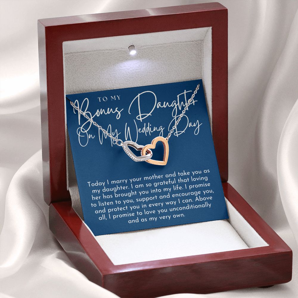 Stepdaughter Wedding Gift | Promise Necklace 0633T5