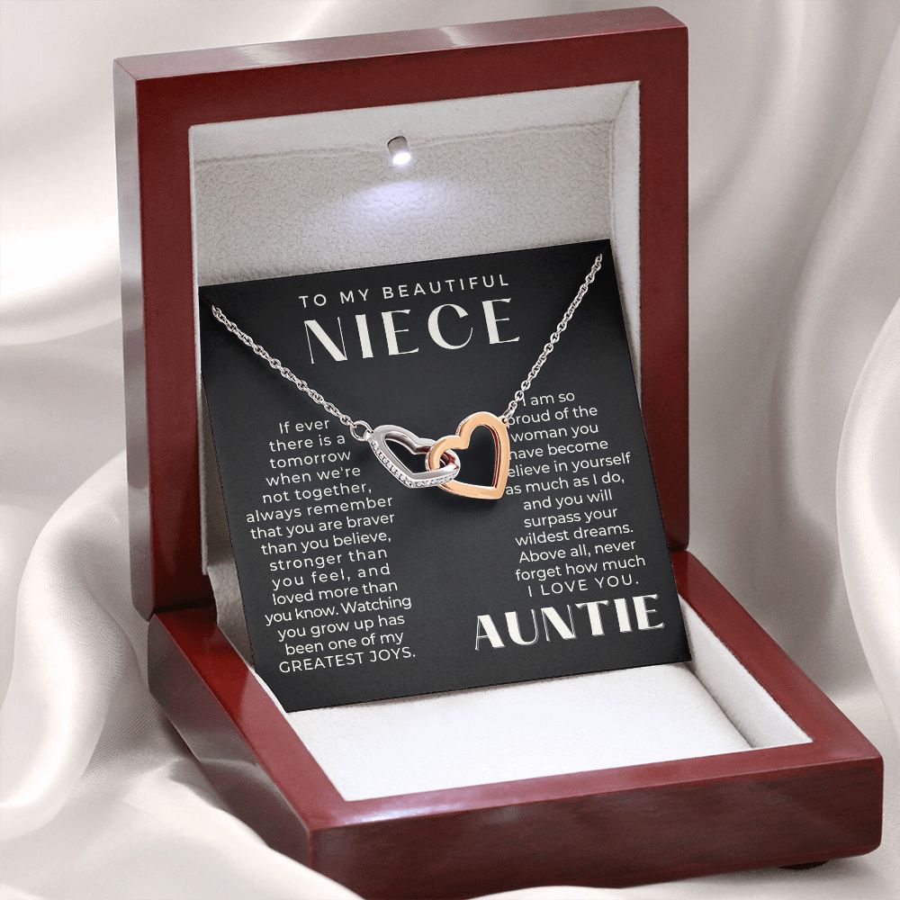 Niece Gift From Aunt | Greatest Joy Necklace 0629T8