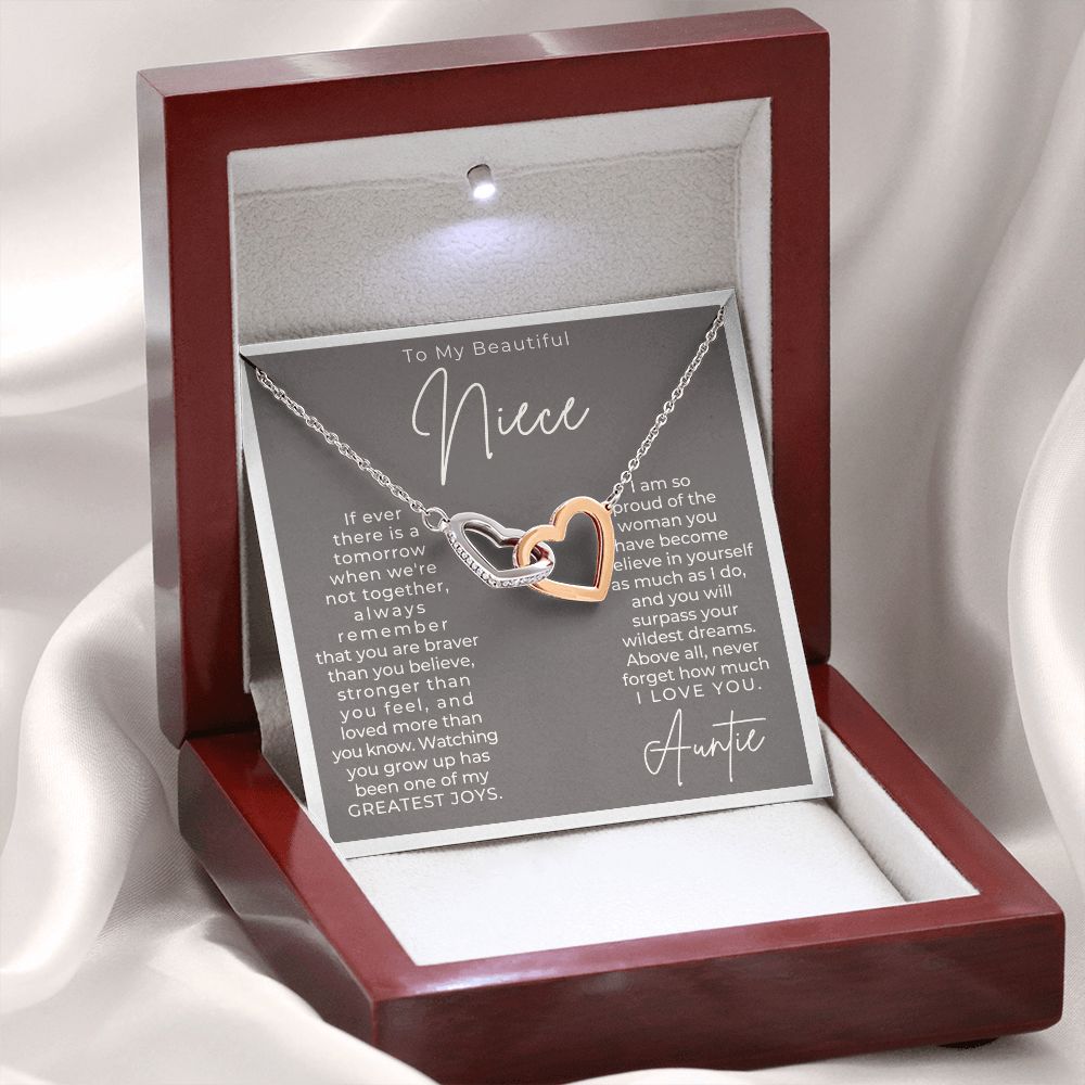 Niece Gift From Aunt | Greatest Joy Necklace 0629T3