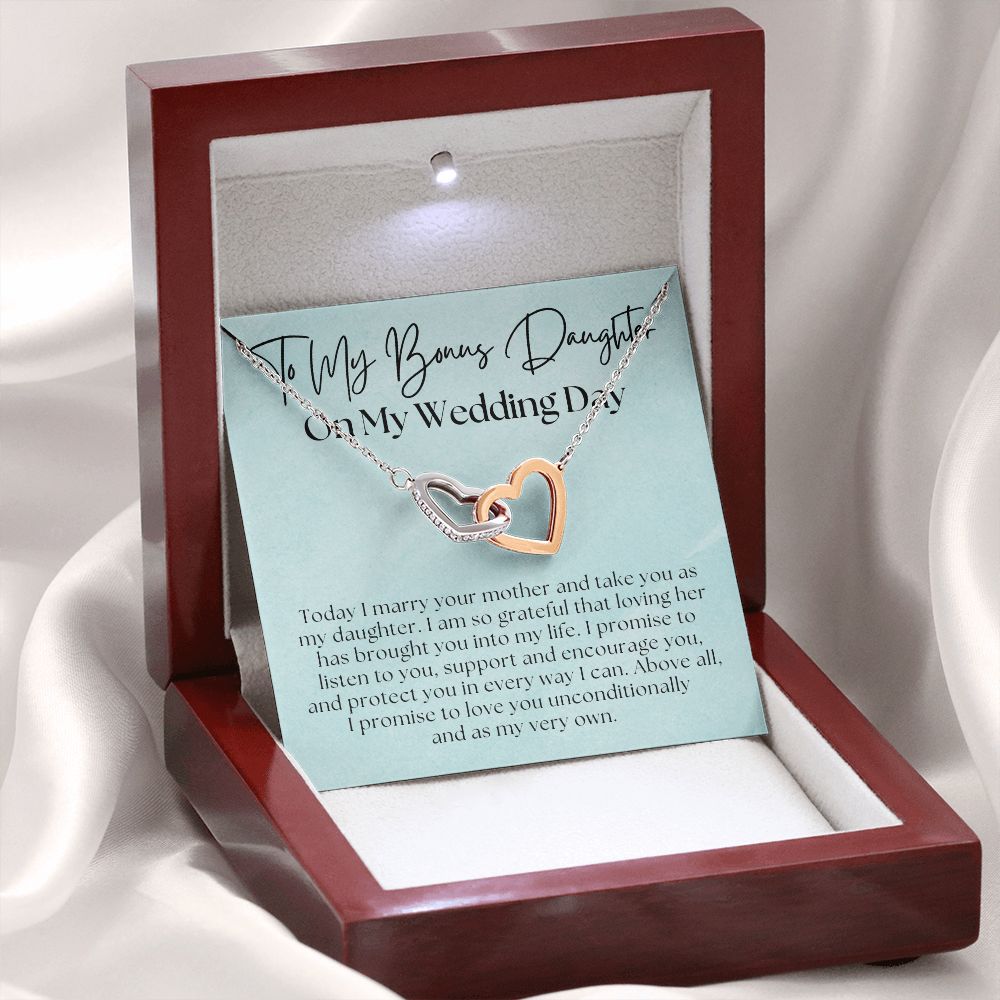 Stepdaughter Wedding Gift | Promise Necklace 0633T10