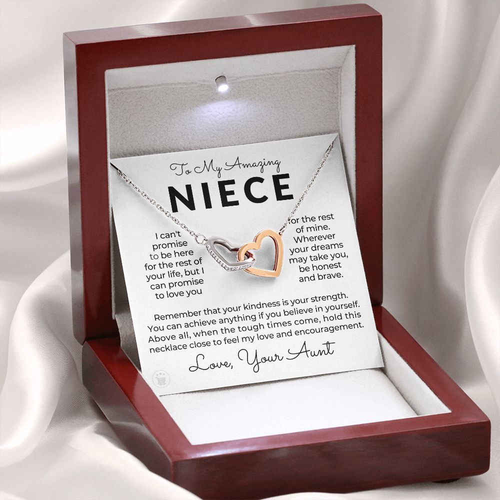 Niece Gift From Aunt | My Promise Necklace 0630T2