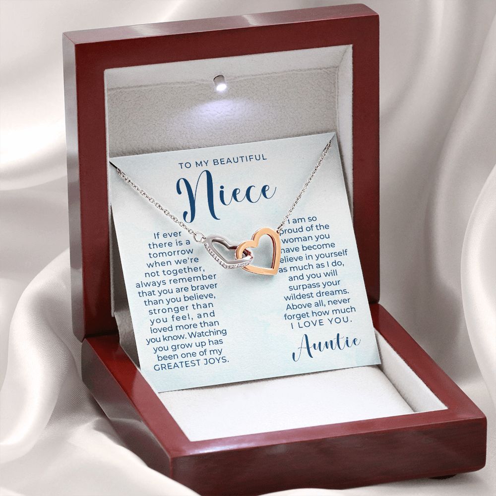 Niece Gift From Aunt | Greatest Joy Necklace 0629T11